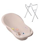 Set cadita 86 cm + Suport universal metalic Forest Fairytail Gri fotografia produsului