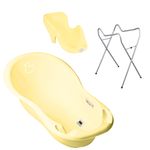 Set pachet cadita Duck 102 cm Galben+ suport anatomic si suport universal fotografia produsului