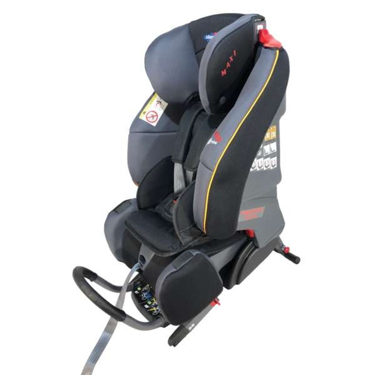 Scaun auto Klippan TRIOFIX MAXI 9-36 Kg cu BAZA ISOFIX Black/Orange fotografia produsului