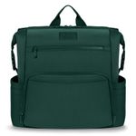 Lionelo - Rucsac impermeabil pentru mamici Cube,12 compartimente si,prindere universala de carucior, Verde fotografia produsului