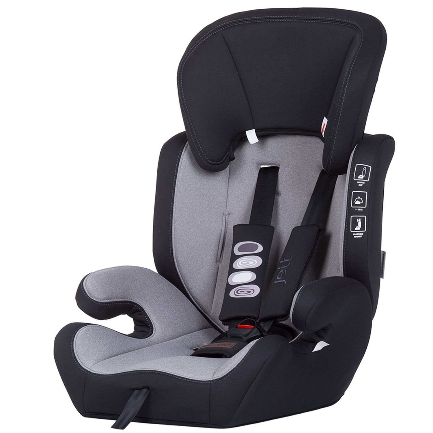 Scaun auto Chipolino Jett 9-36 kg anthracite fotografia produsului