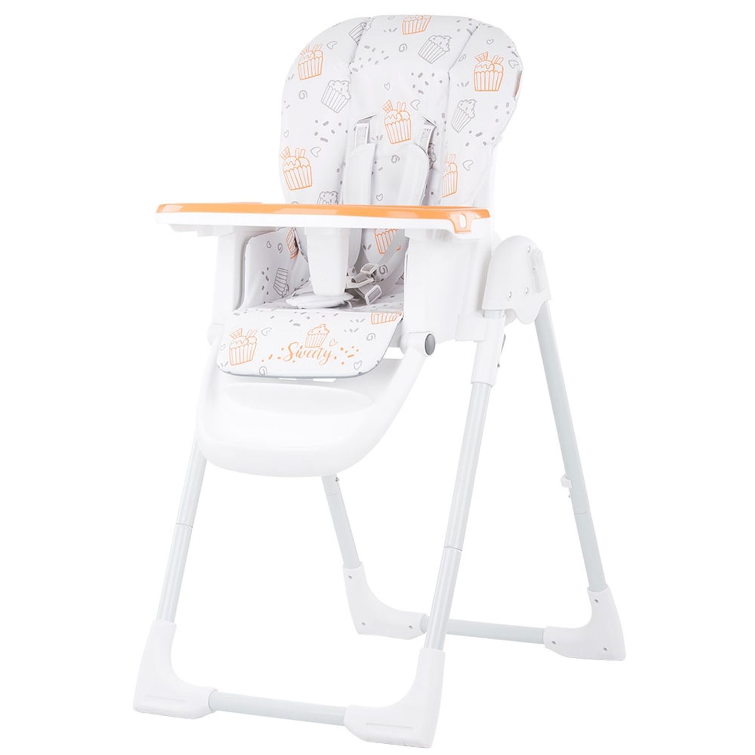 Scaun de masa Chipolino Sweety tangerine fotografia produsului