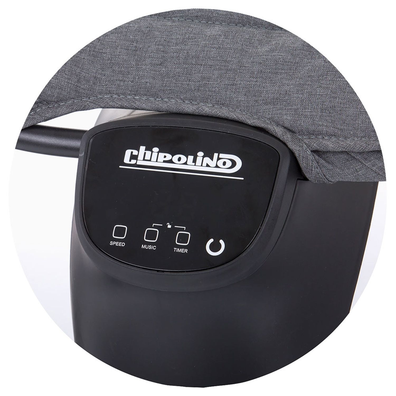 Leagan electric Chipolino Yoga asphalt fotografia produsului