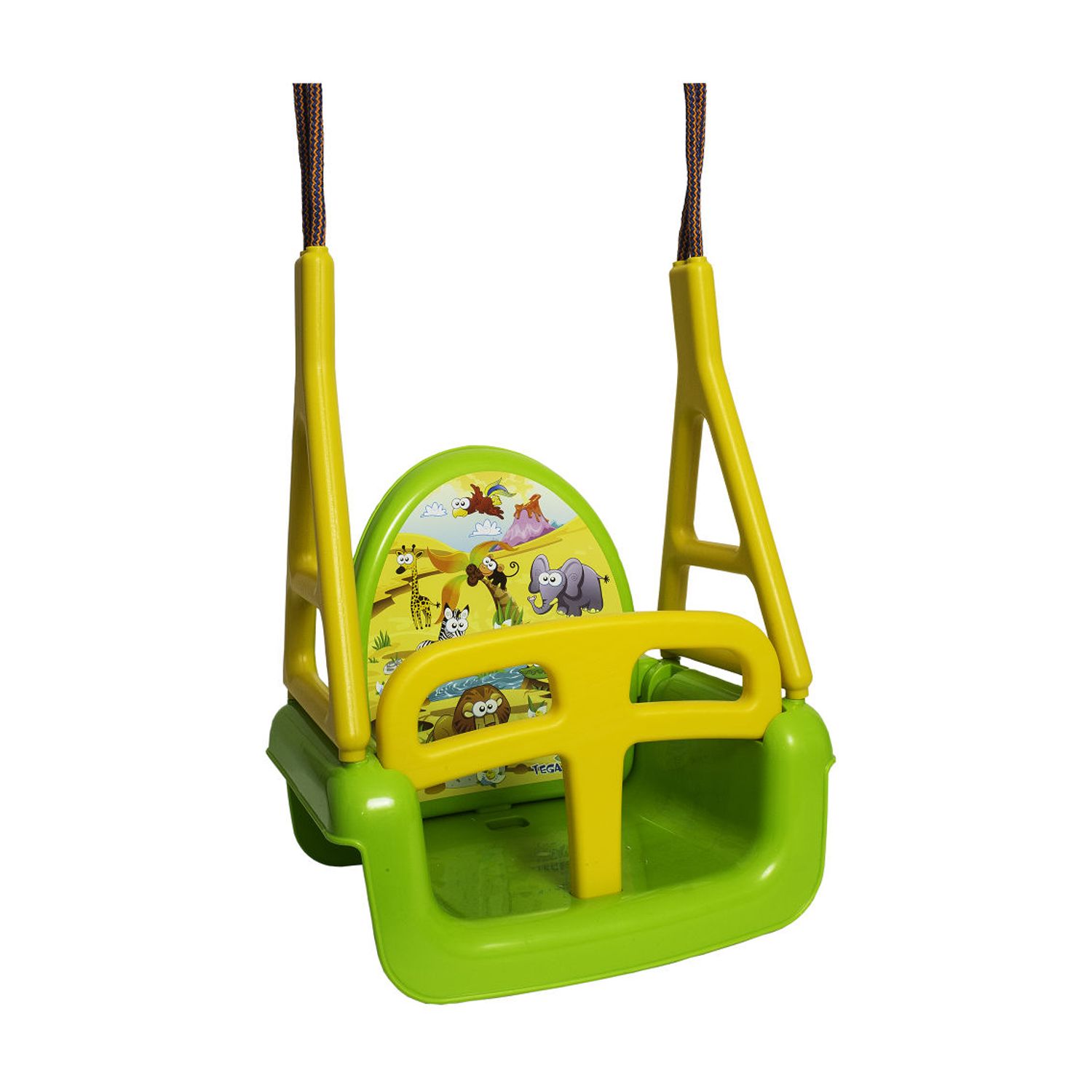 Leagan plastic Copii Tega baby Verde Cars fotografia produsului