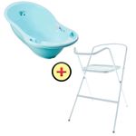 Set cadita 86 cm Catel Verde + Suport metalic cadita fotografia produsului