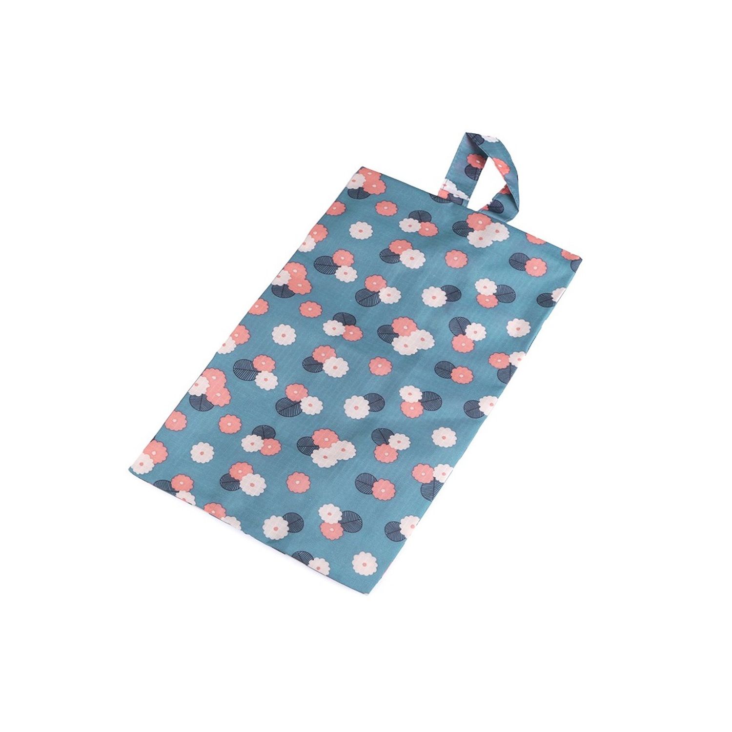 Sac / husa pentru incaltaminte impermeabil cu fermoar 20x37 cm, Bleu fotografia produsului
