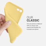 Husa pentru iPhone 8/iPhone 7/iPhone SE 2, Silicon, Galben, 39458.216 fotografia produsului View 4 S