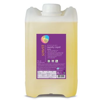 Detergent Ecologic Lichid Pt. Rufe Albe Si Colorate Cu Lavanda, 10L, Sonett