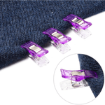 Set clipsuri fixare materiale textile, 2.7cm x 1.5cm x 1cm, 30 bucati, multicolor fotografia produsului View 5 S
