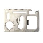 Card multifunctional de supravietuire, 11 instrumente, otel inoxidabil fotografia produsului View 3 S