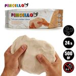 Pasta modelaj Pincello, 500 gr, alb fotografia produsului View 3 S