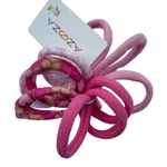 Set 10 elastice par, multicolor, pentru copii - Roz fotografia produsului