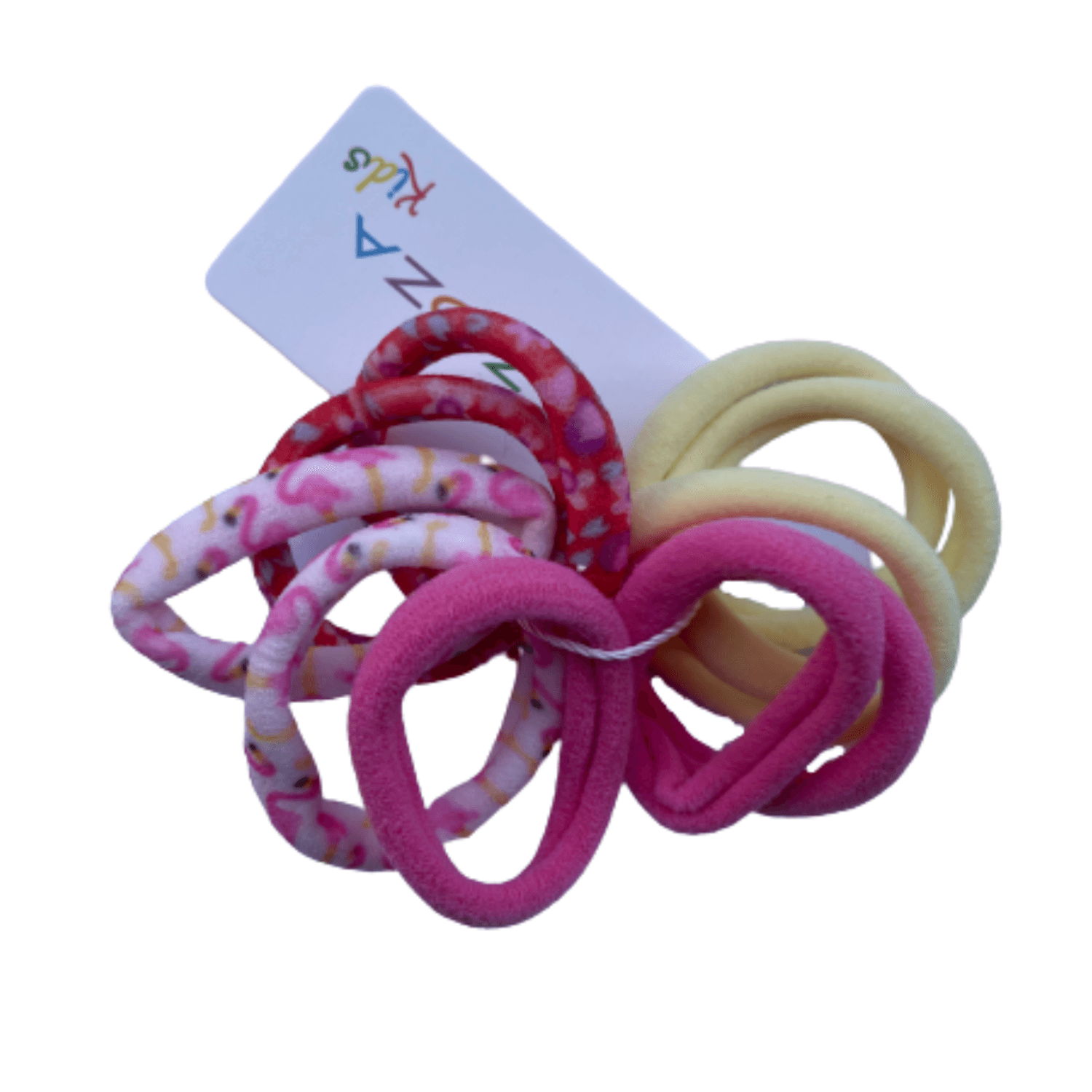 Set 10 elastice par, multicolor, pentru copii - Roz fotografia produsului View 4 L
