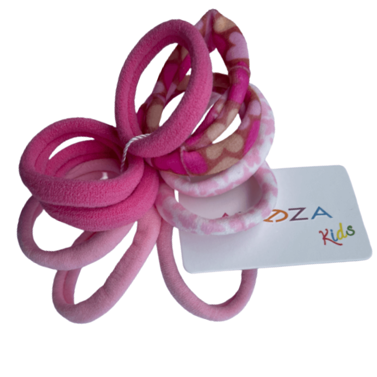 Set 10 elastice par, multicolor, pentru copii - Roz fotografia produsului View 3 L