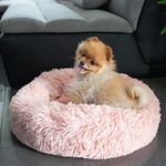 Culcus moale, pentru caine/pisica, roz murdar, 40 cm fotografia produsului View 11 S