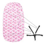 Sac de dormit pentru copii, bebelusi, roz, 80x45/40 cm, Springos fotografia produsului View 5 S