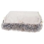 Manson, manusi, iarna, pentru carucior, cu blana, bej, 45x50/40 cm, Springos fotografia produsului