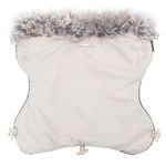 Manson, manusi, iarna, pentru carucior, cu blana, bej, 45x50/40 cm, Springos fotografia produsului View 3 S