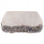 Manson, manusi, iarna, pentru carucior, cu blana, bej, 45x50/40 cm, Springos fotografia produsului View 4 S