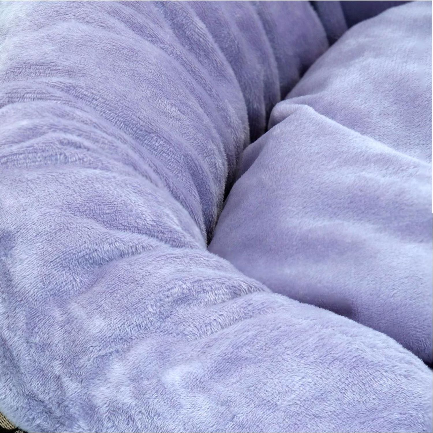 Culcus moale, pentru caine/pisica, mov antic, 49 cm fotografia produsului