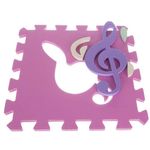 Covor tip puzzle, pentru copii, spuma EVA, 25 piese, 30x30 cm, Isotrade fotografia produsului View 8 S