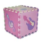 Covor tip puzzle, pentru copii, spuma EVA, 25 piese, 30x30 cm, Isotrade fotografia produsului View 5 S