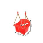 Leagan pentru copii, cu spatar, plastic, max 20 kg, 27x23x25 cm fotografia produsului View 7 S
