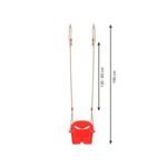 Leagan pentru copii, cu spatar, plastic, max 20 kg, 27x23x25 cm fotografia produsului View 8 S