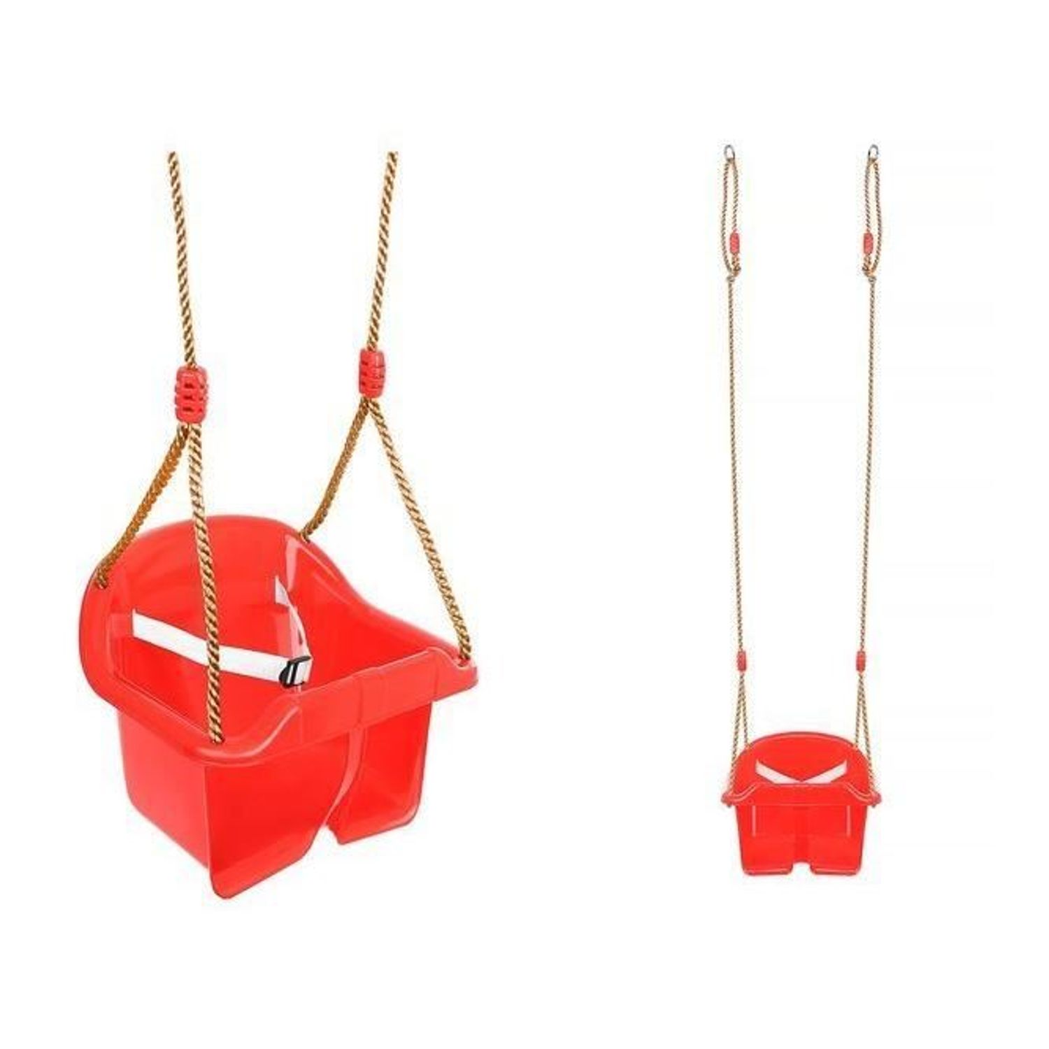 Leagan pentru copii, cu spatar, plastic, max 20 kg, 27x23x25 cm fotografia produsului View 9 L