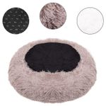 Culcus moale, pentru caine/pisica, cafeniu, 50 cm fotografia produsului View 3 S