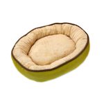 Culcus moale, pentru caine/pisica, rotund, verde, 53x10 cm fotografia produsului
