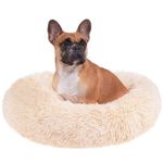 Culcus moale, pentru caine/pisica, crem, 40 cm fotografia produsului View 13 S