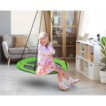 Leagan suspendat, cuib de barza, verde, max 100 kg, 100 cm fotografia produsului View 5 S