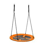 Leagan suspendat, cuib de barza, portocaliu, max 100 kg, 100 cm fotografia produsului