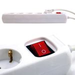 Prelungitor electric 3 m, 5 prize cu intrerupator, BEOROL fotografia produsului View 2 S