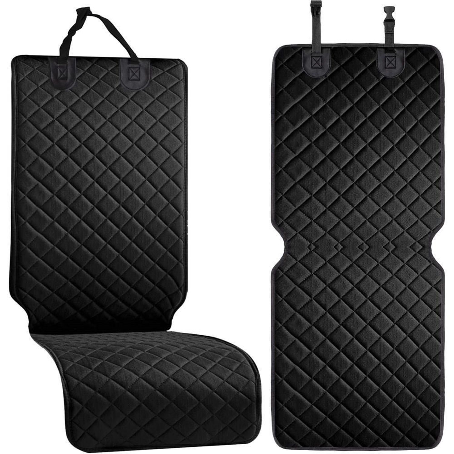 Husa scaun auto, impermeabila, negru, 51x122 cm, Springos fotografia produsului View 12 L