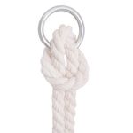 Leagan pentru copii, lemn, perna inima roz, 33.4x34.5x25 cm, Springos fotografia produsului View 2 S