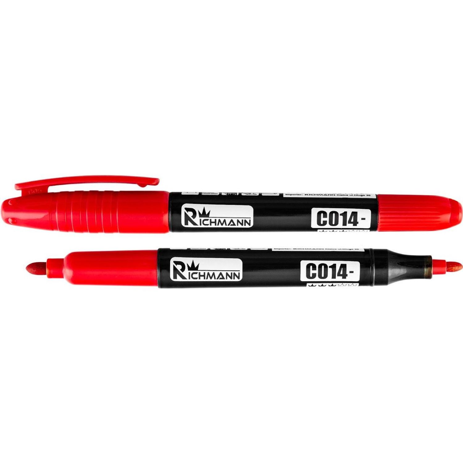 Marker permanent subtire, 2 capete, 4 culori, (set 36 buc), RICHMANN fotografia produsului View 2 L