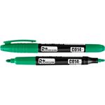 Marker permanent subtire, 2 capete, 4 culori, (set 36 buc), RICHMANN fotografia produsului View 5 S