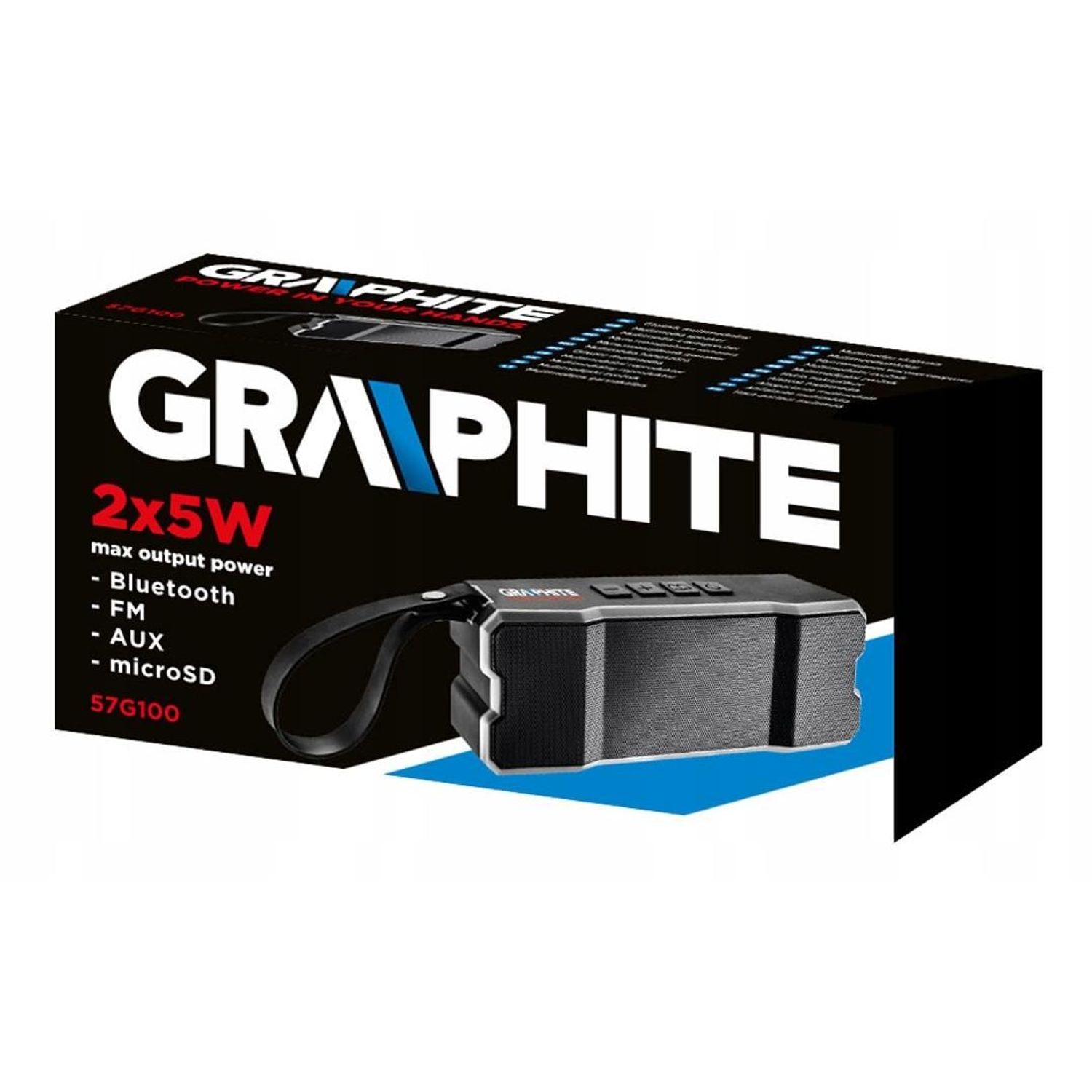 Boxa multifuntionala, cu radio si mp3, Graphite fotografia produsului View 2 L