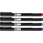 Marker permanent subtire, 4 culori, set 36 buc, Richmann fotografia produsului
