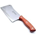 Barda/satar inox, maner lemn, 36 cm, Perfect Home fotografia produsului