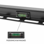 Suport TV de perete, max 50 kg, 50-150 cm, Springos fotografia produsului View 5 S