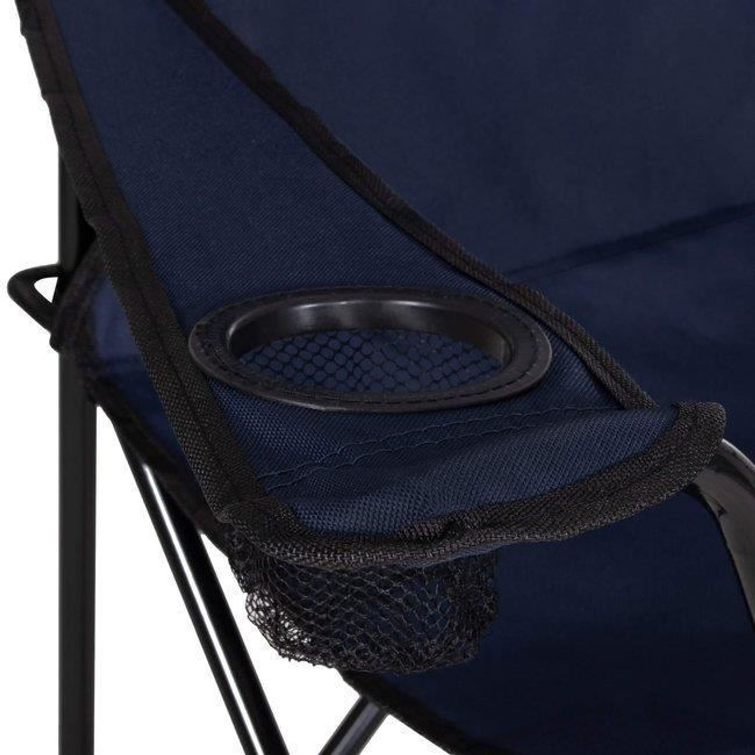 Scaun pliabil pentru camping, gradina, pescuit, albastru, SPRINGOS fotografia produsului View 7 L