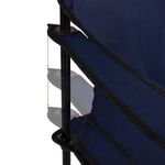Scaun pliabil pentru camping, gradina, pescuit, albastru, SPRINGOS fotografia produsului View 8 S