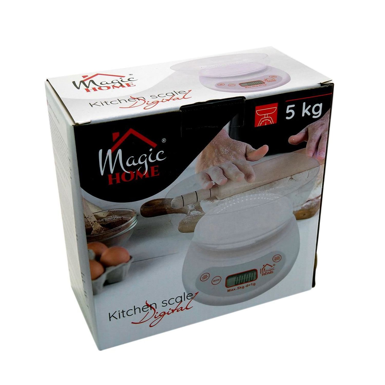 Cantar electronic de bucatarie, maxim 5 kg, MAGIC HOME fotografia produsului View 2 L