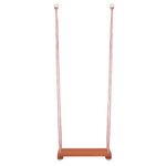 Leagan pentru copii, lemn, maro, max 40 kg, 42x18 cm, Springos fotografia produsului View 6 S