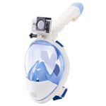 Masca snorkeling cu tub, albastra, marime S/M fotografia produsului View 2 S