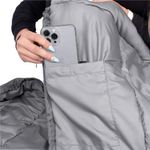 Sac de dormit, turistic, negru si gri, 220x50/80 cm, Springos fotografia produsului View 10 S