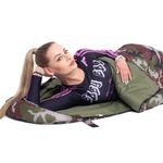 Sac de dormit, turistic, 2 in 1, camuflaj, 210x73 cm, Springos fotografia produsului View 5 S